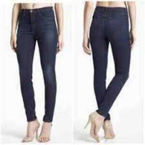 J Brand Maria Dark Wash High Rise Skinny Jean in Starless 29
